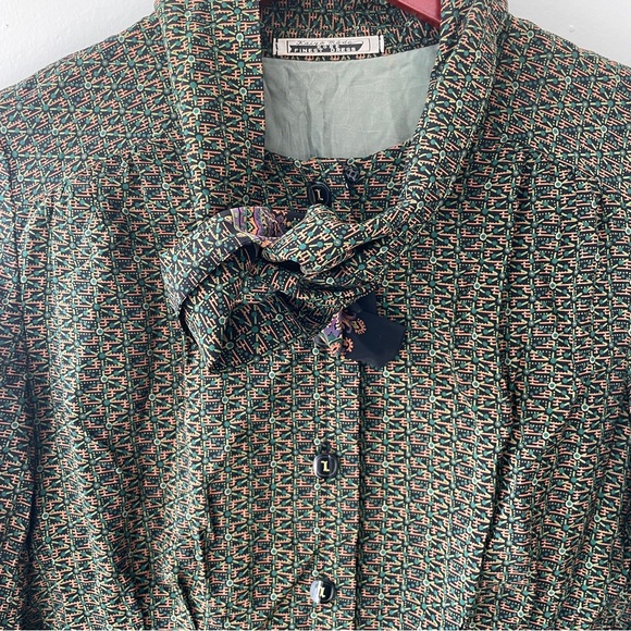 Vintage Japanese Dress reworked by local sewer. Sz 2-4 - Picture 5 of 9